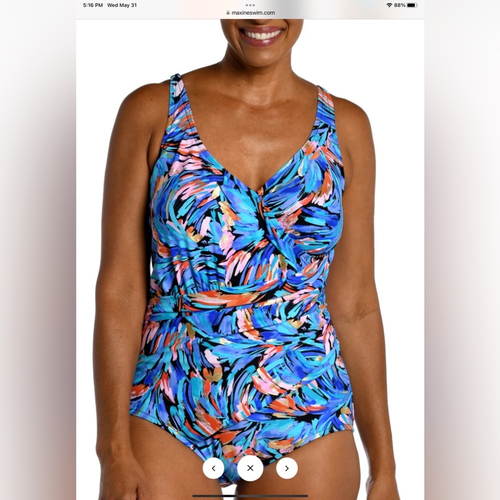 NWT Maxine’s of Hollywood swim suit